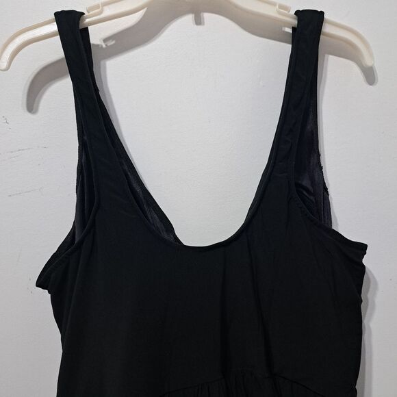 Miraclesuit Plus Size One Piece Swimsuit V-Neck Size 20W Black - Picture 16 of 17